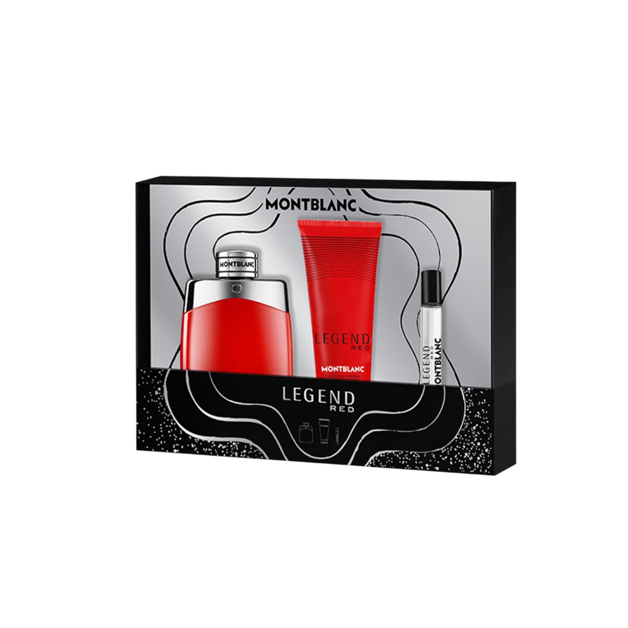 SET LEGEND RED EDP (100ML+SG 100ML+7.5ML)