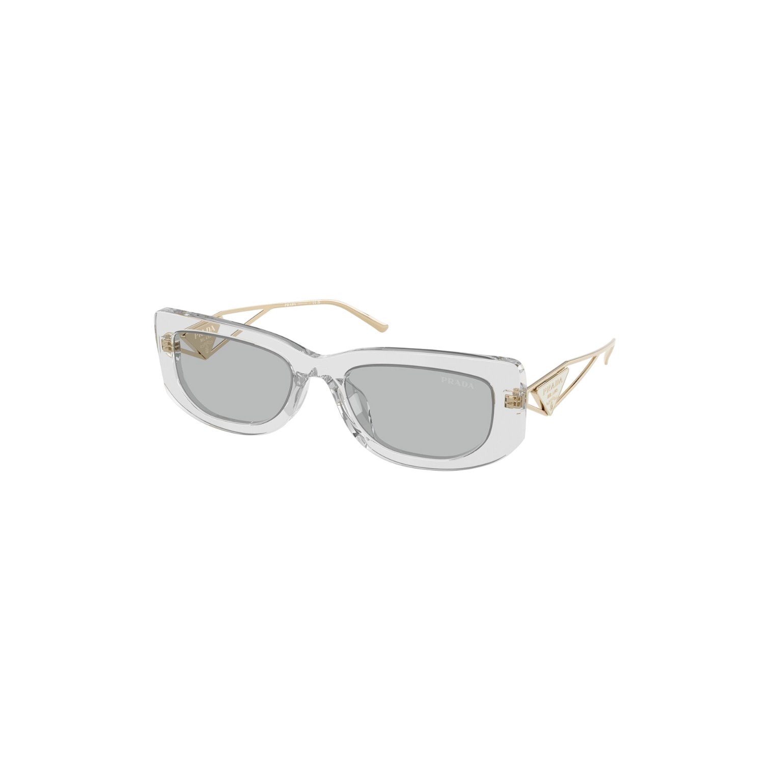 Prada PR14YS - 12R50K53 Gafas de Sol Plateadas para Mujer