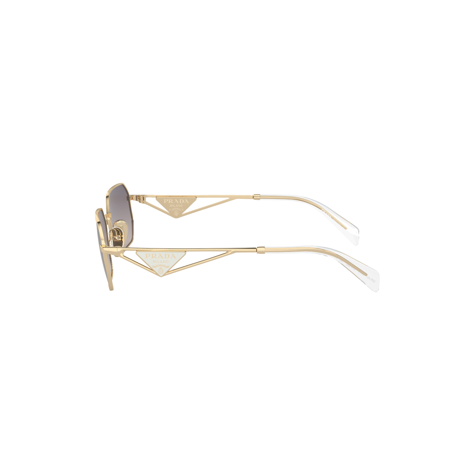 Prada PRA51S - ZVN30C58 Gafas de Sol Plateadas Unisex