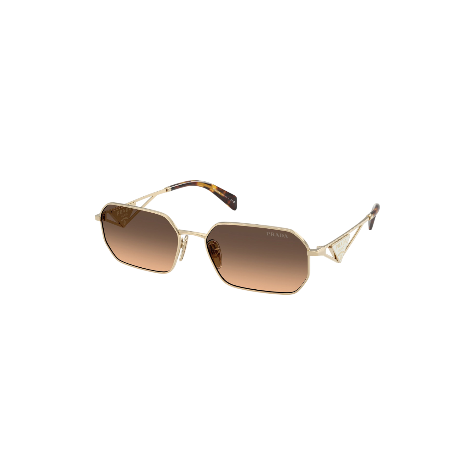 Prada PRA51S - ZVN50C58 Gafas de Sol Doradas Unisex