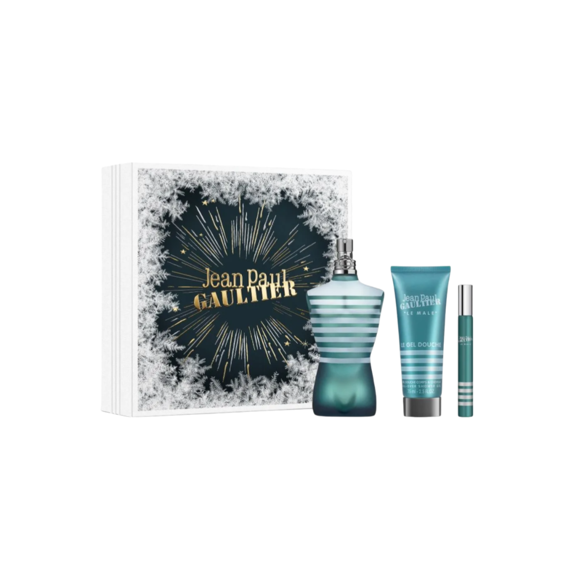 SET LE MALE EDT (125ML + SG75ML + MG10ML)