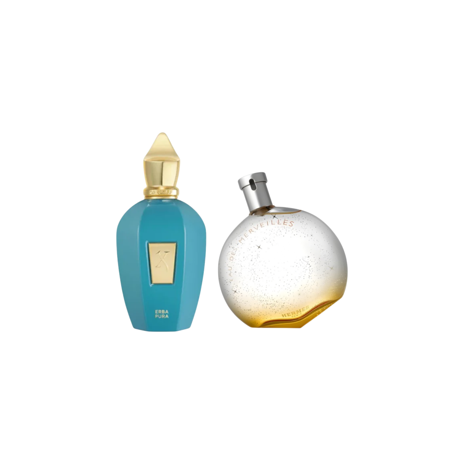 COMBO ERBA PURA EDP 50ml +  EAU DES MERVEILLES HERMES