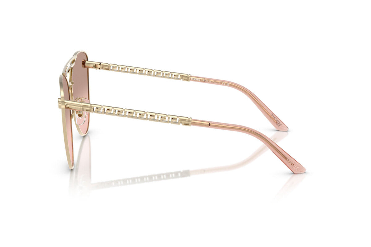 Gafas de Sol Versace Doradas Mujer Lentes Rosadas VE2267