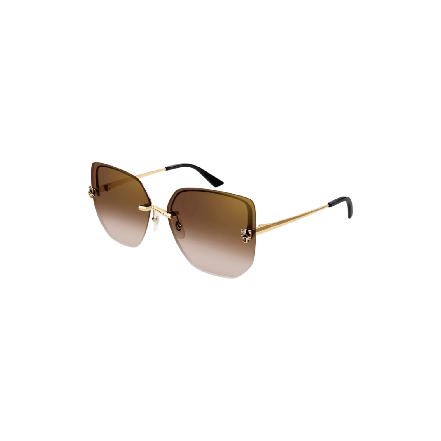 Panthère de Cartier CT0432S - 00263 Gafas de Sol Doradas Unisex