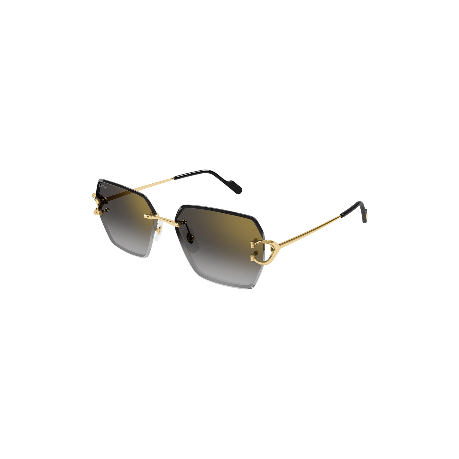 Signature C de Cartier CT0466S - 00158 Gafas de Sol Doradas Unisex
