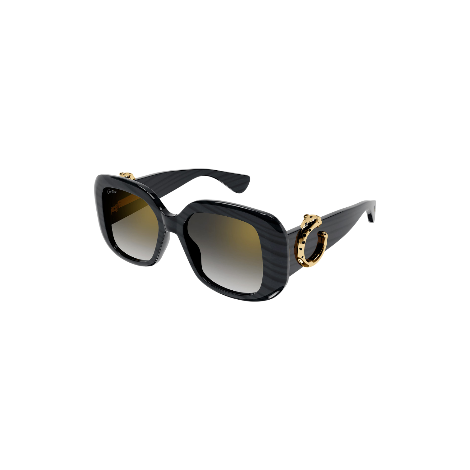 Panthere de Cartier CT0471SA - 00354 Gafas de Sol  Negras Unisex