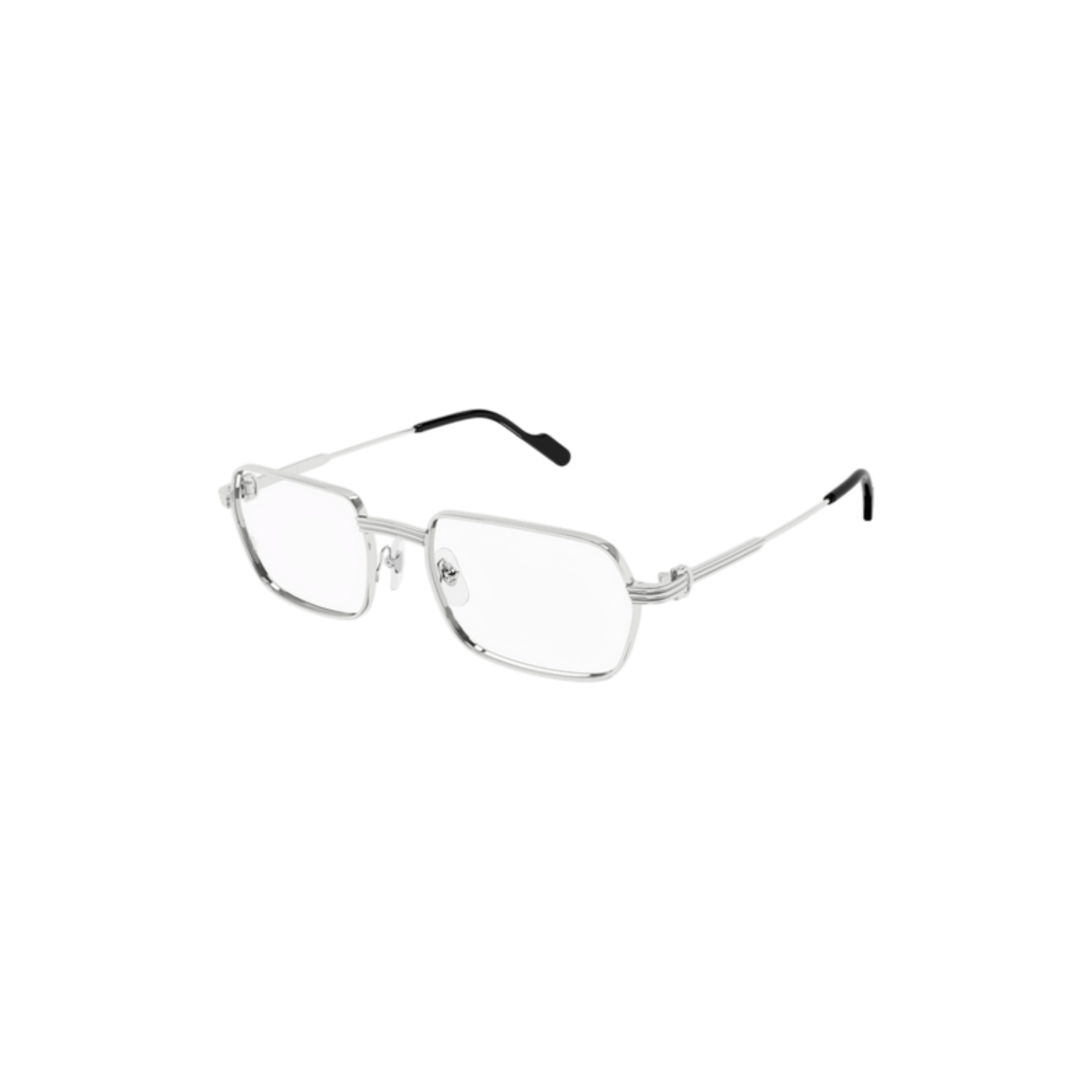 Première de Cartier CT0484O - 00258 Gafas de Sol Plateados Unisex