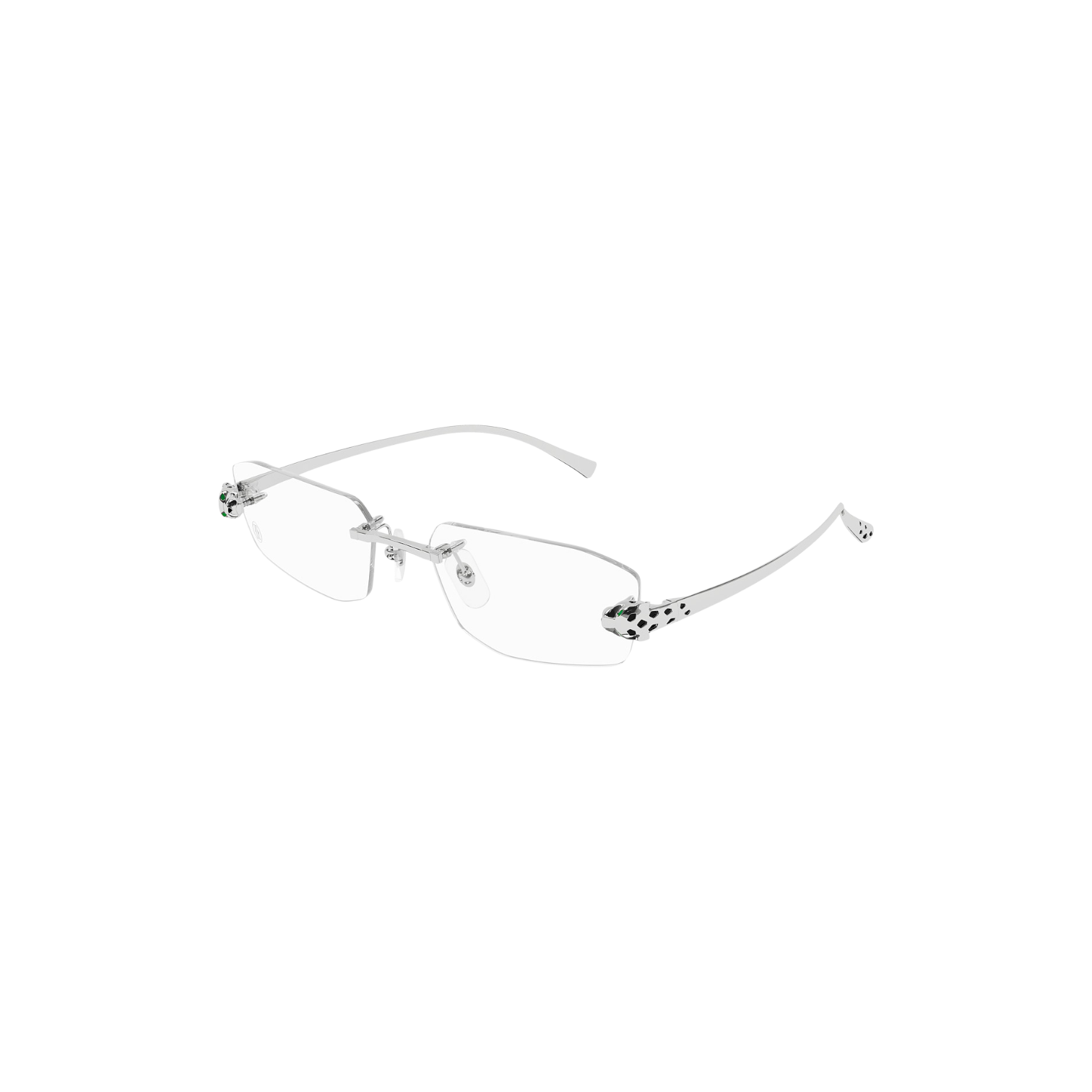 Panthère de Cartier CT0494O - 00255 Gafas Opticás Plateadas Unisex