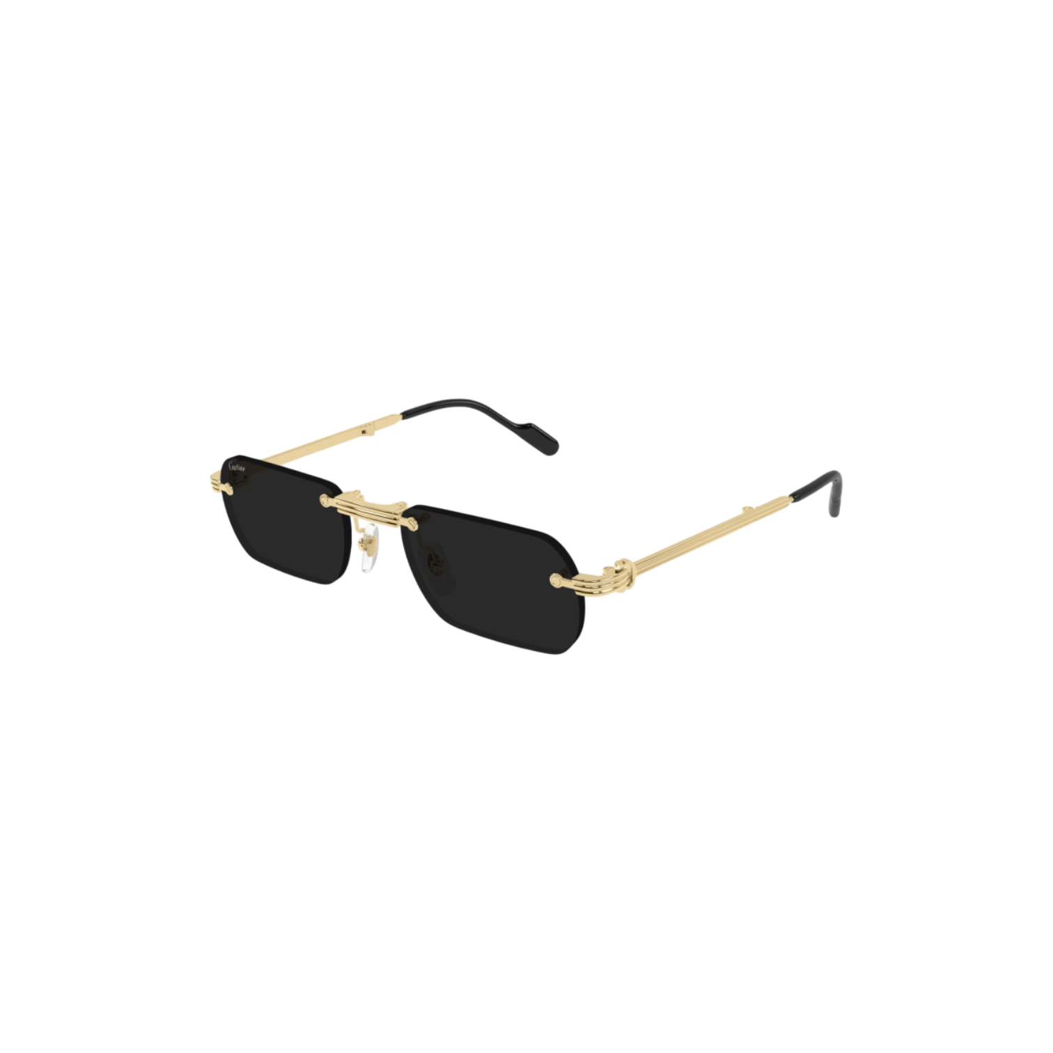 Première de Cartier CT0499S - 00155 Gafas de Sol Doradas Unisex