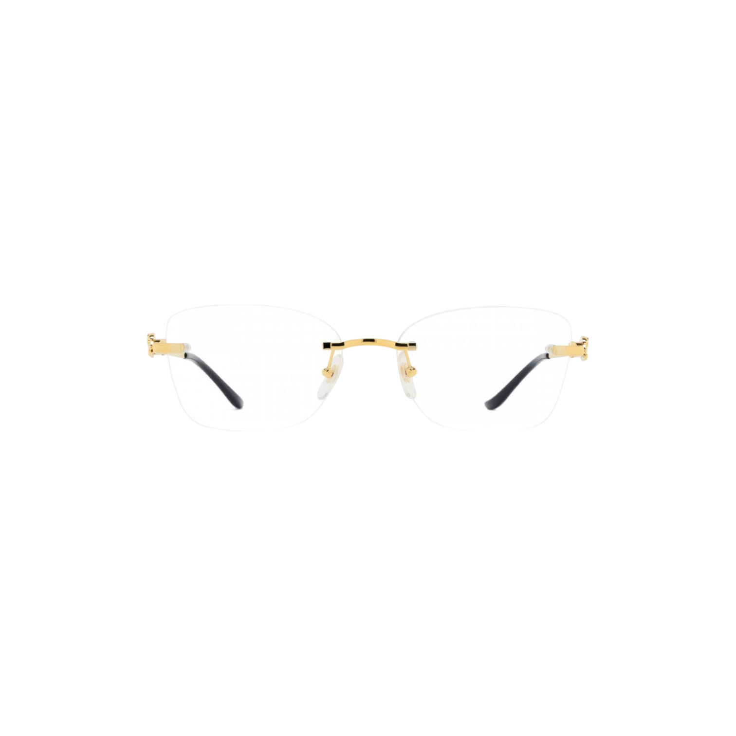 Panthère de Cartier CT0522O - 00157 Gafas Ópticas Doradas para Mujer