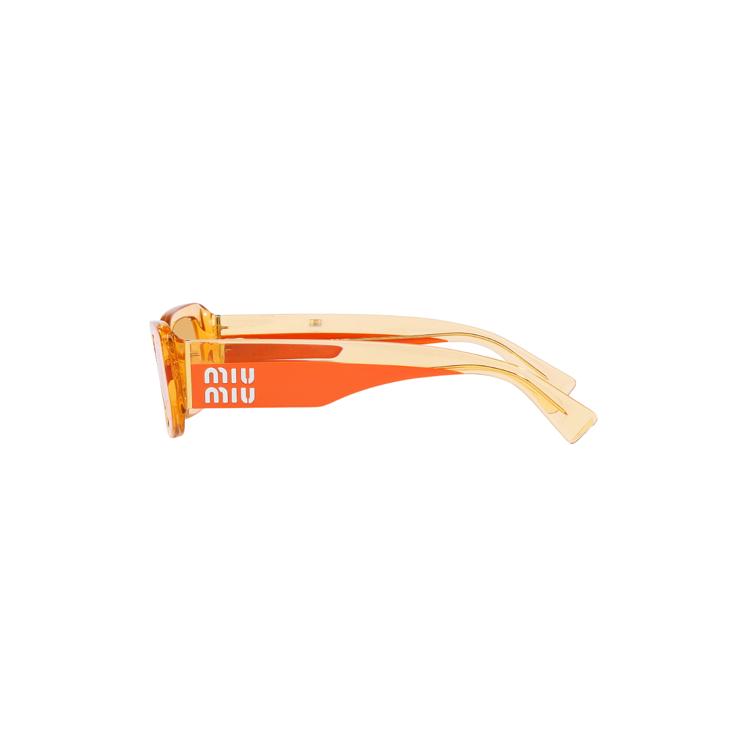 Miu Miu MU08YS - 12M10B51 Gafas de Sol Naranjas para Mujer