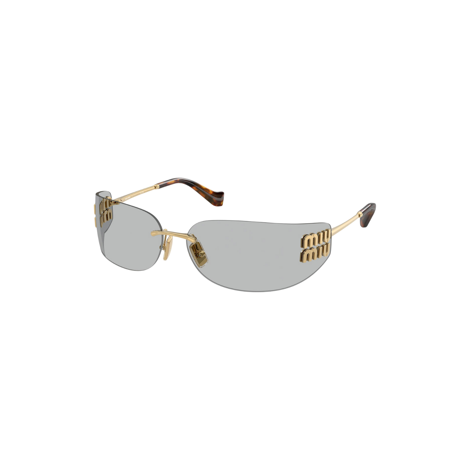 Miu Miu MUA51S - 5AK50K75 Gafas de Sol Grises para Mujer