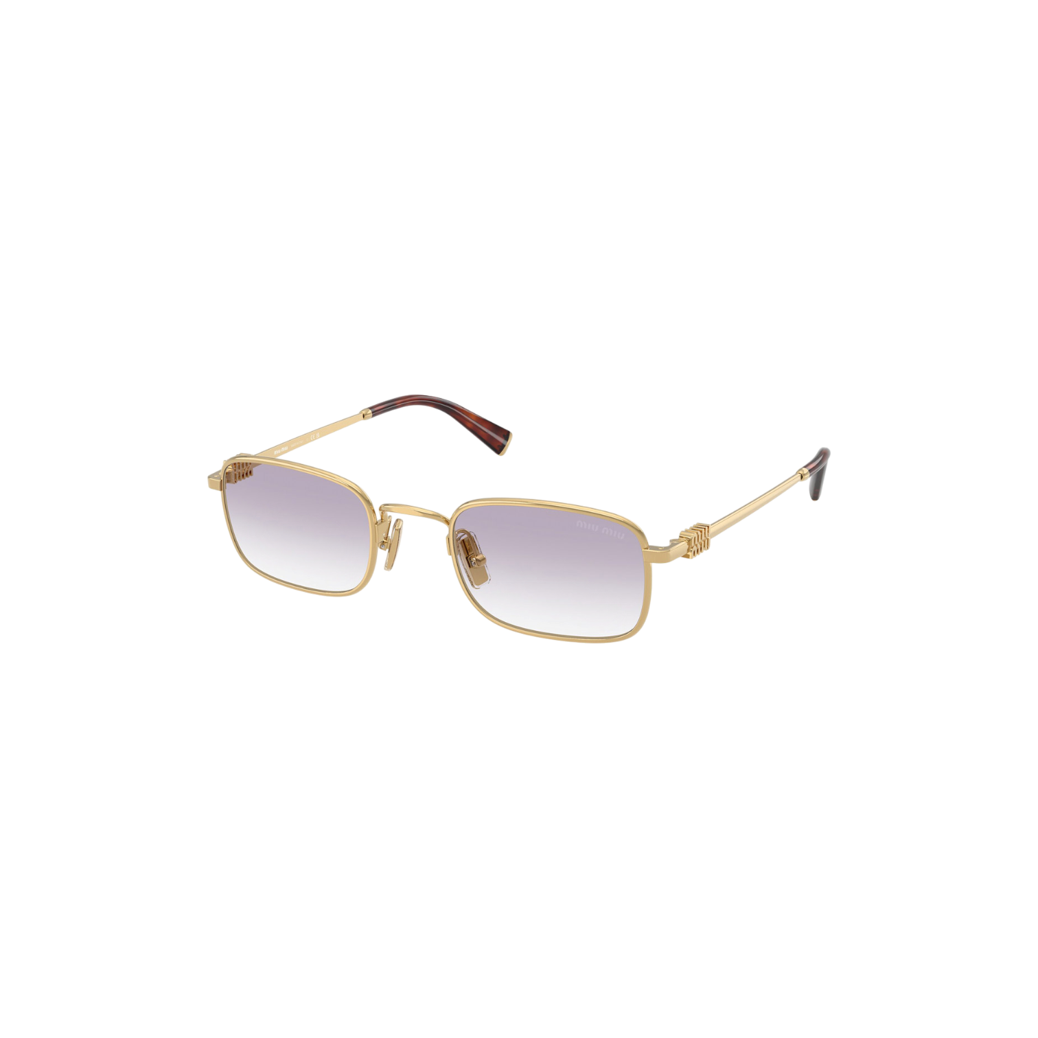 Miu Miu MUA53S - 5AK04O49 Gafas de Sol Dorado para Mujer