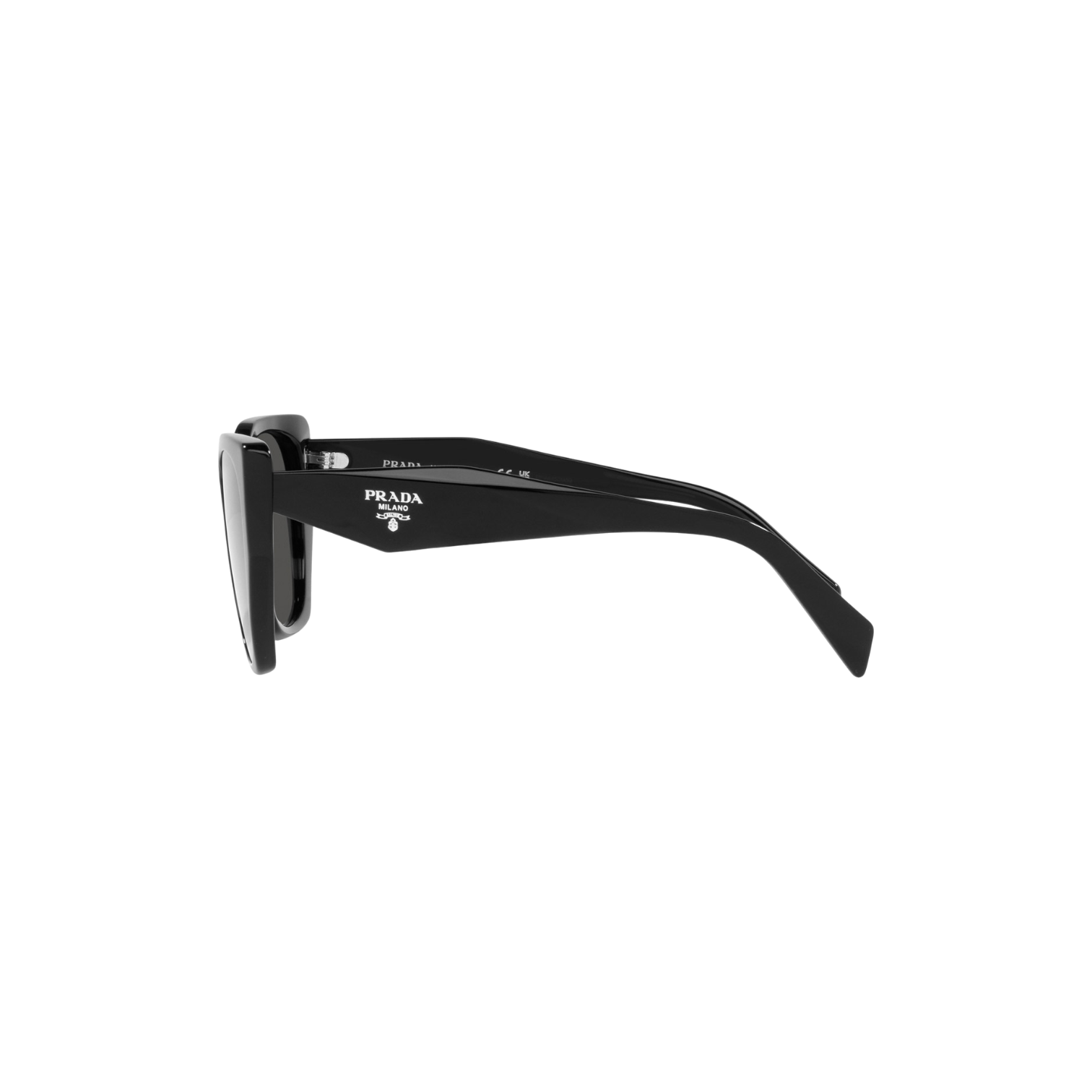 Prada PR19ZS - 1AB5S055 Gafas de Sol Negras para Mujer