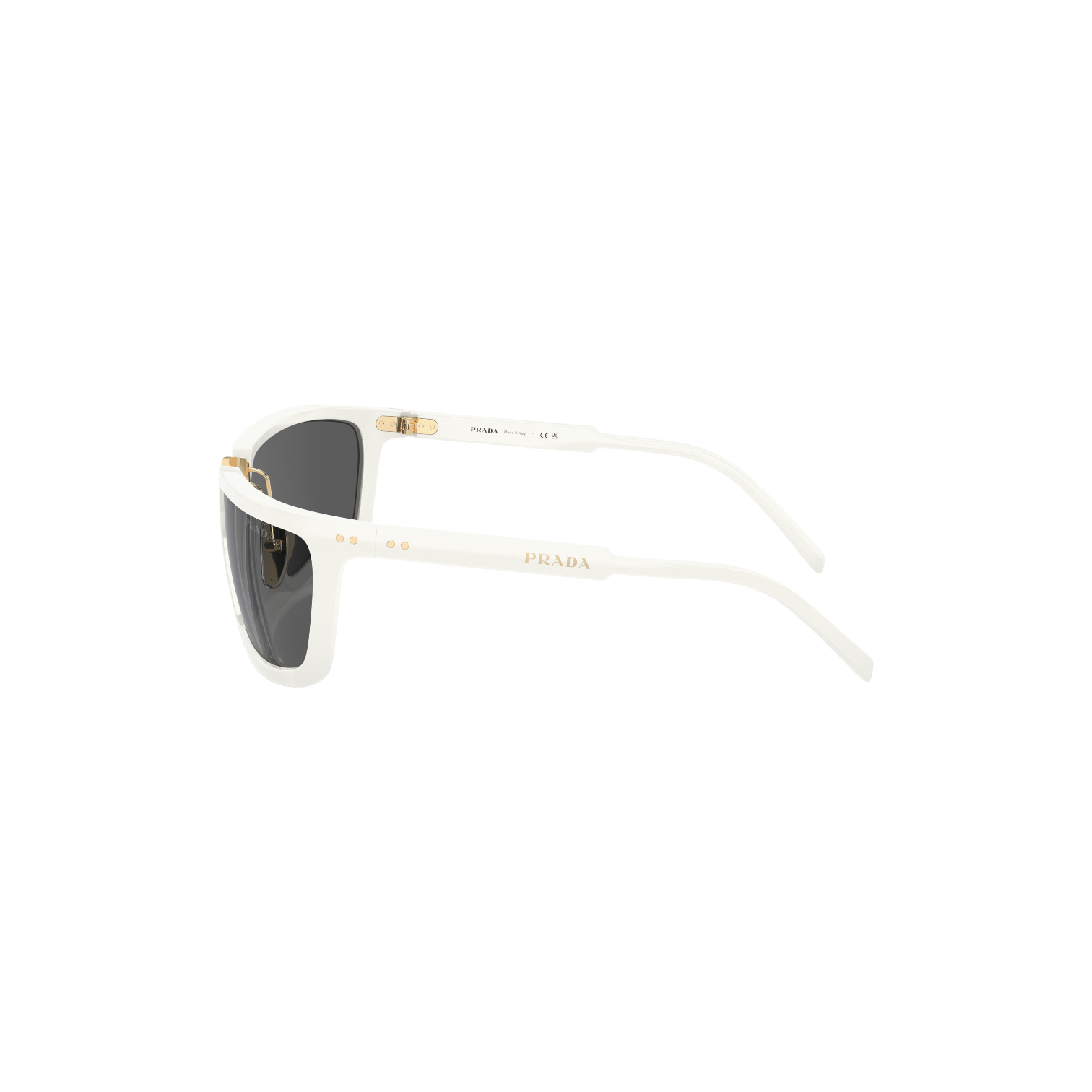 Prada PRA11S - 4615S062 Gafas de Sol Blancas para Mujer