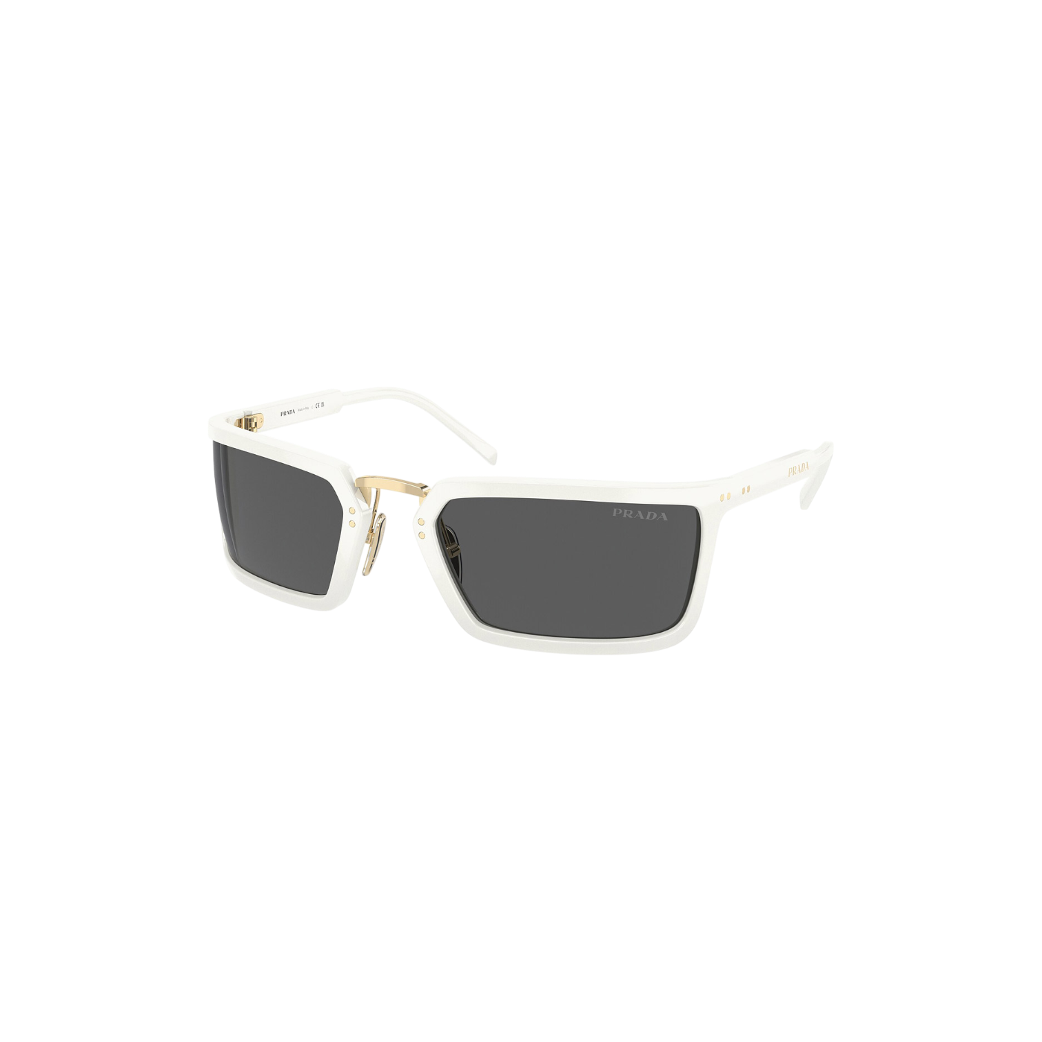 Prada PRA11S - 4615S062 Gafas de Sol Blancas para Mujer