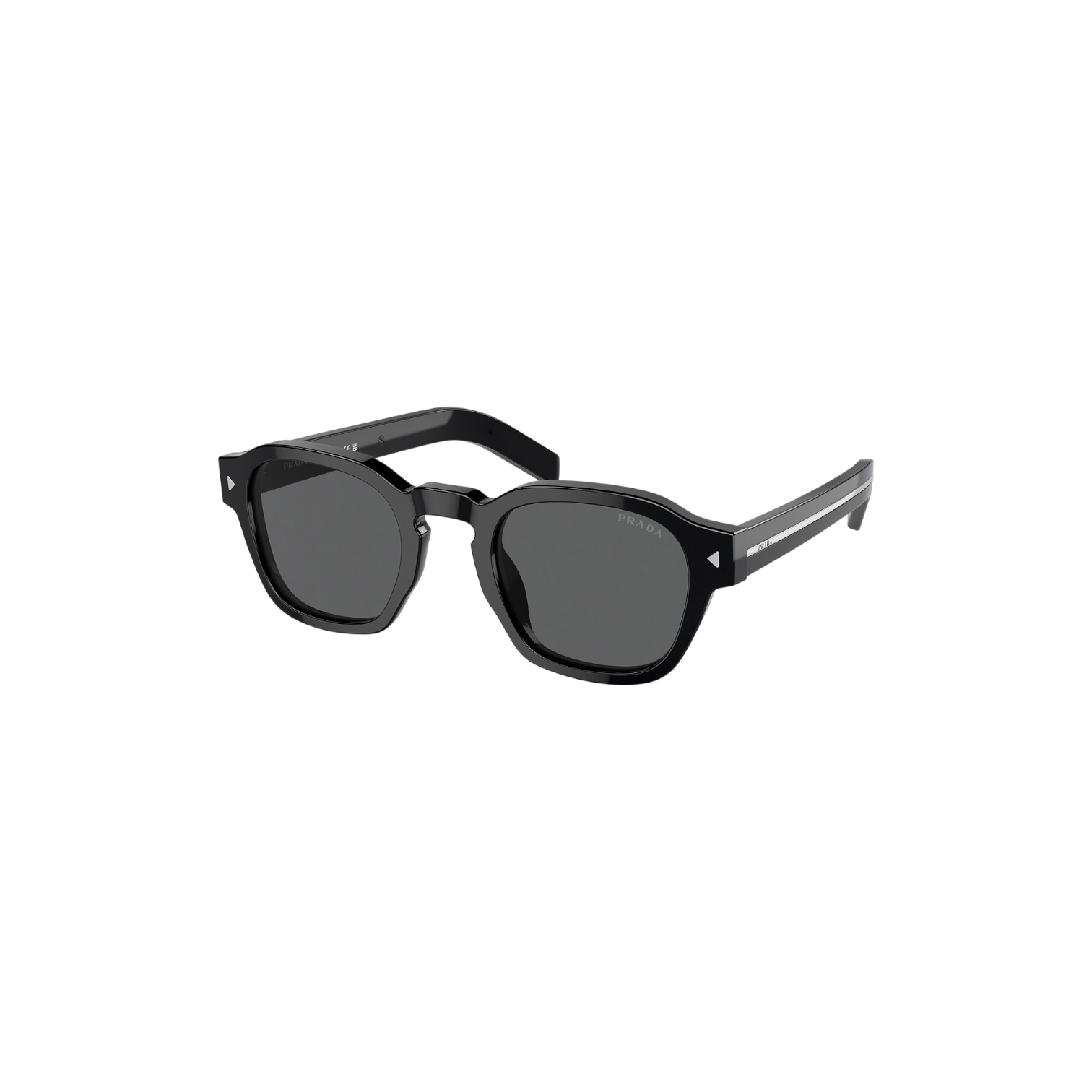 Gafas de Sol Prada Negras Unisex Lentes Grises PRA16S