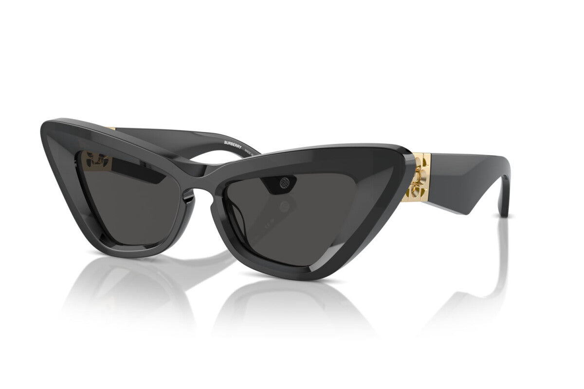 Gafas de Sol Burberry Negras Mujer Lentes Grises BE4421U